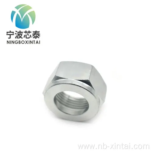 Hydraulic Pipe Fitting Metric Flared Nut Provide Sample